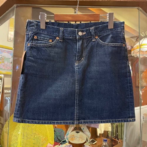 Vintage Denim Skirt by Beams Boy